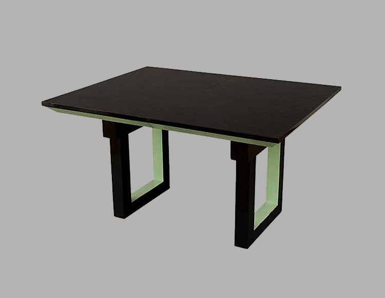 Pierre Chareau Bicolor Dining Table